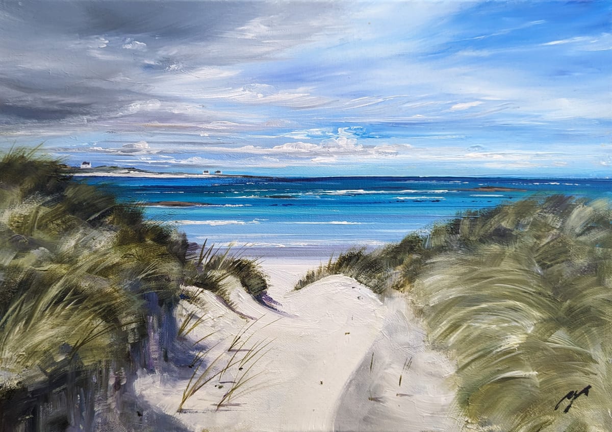 Onto the beach, Tiree AY McG 0324 by Allison Young 