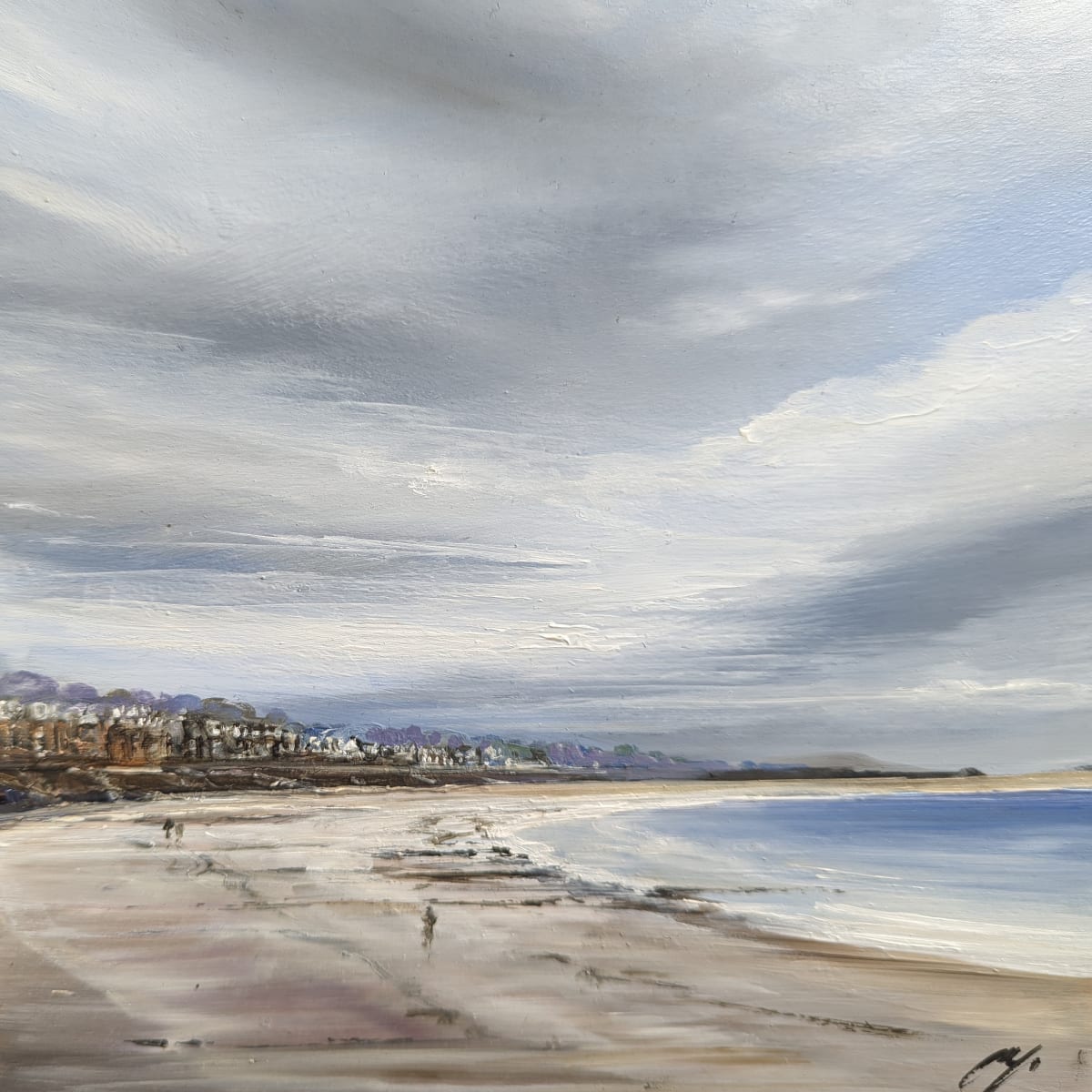 Pewter Sky North Berwick by Allison Young 