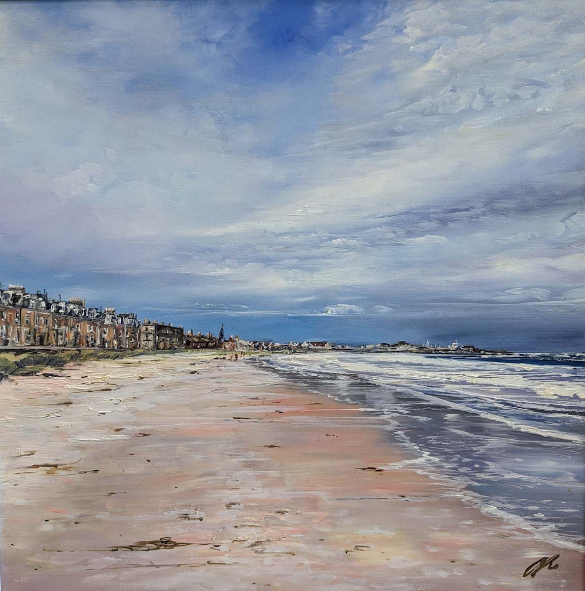 Morning Walk North Berwick by Allison Young 