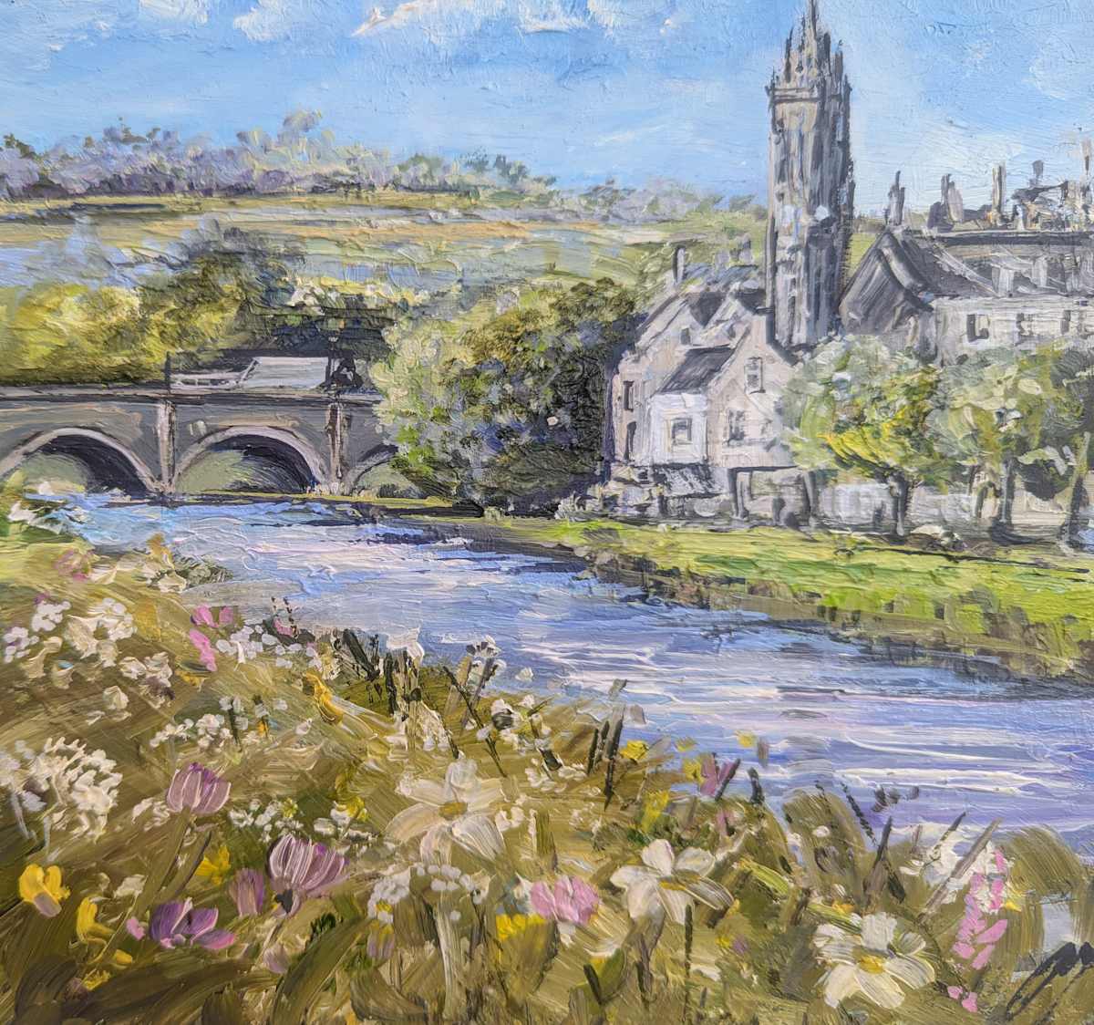 Tweed Bridge Peebles by Allison Young, Image 5.