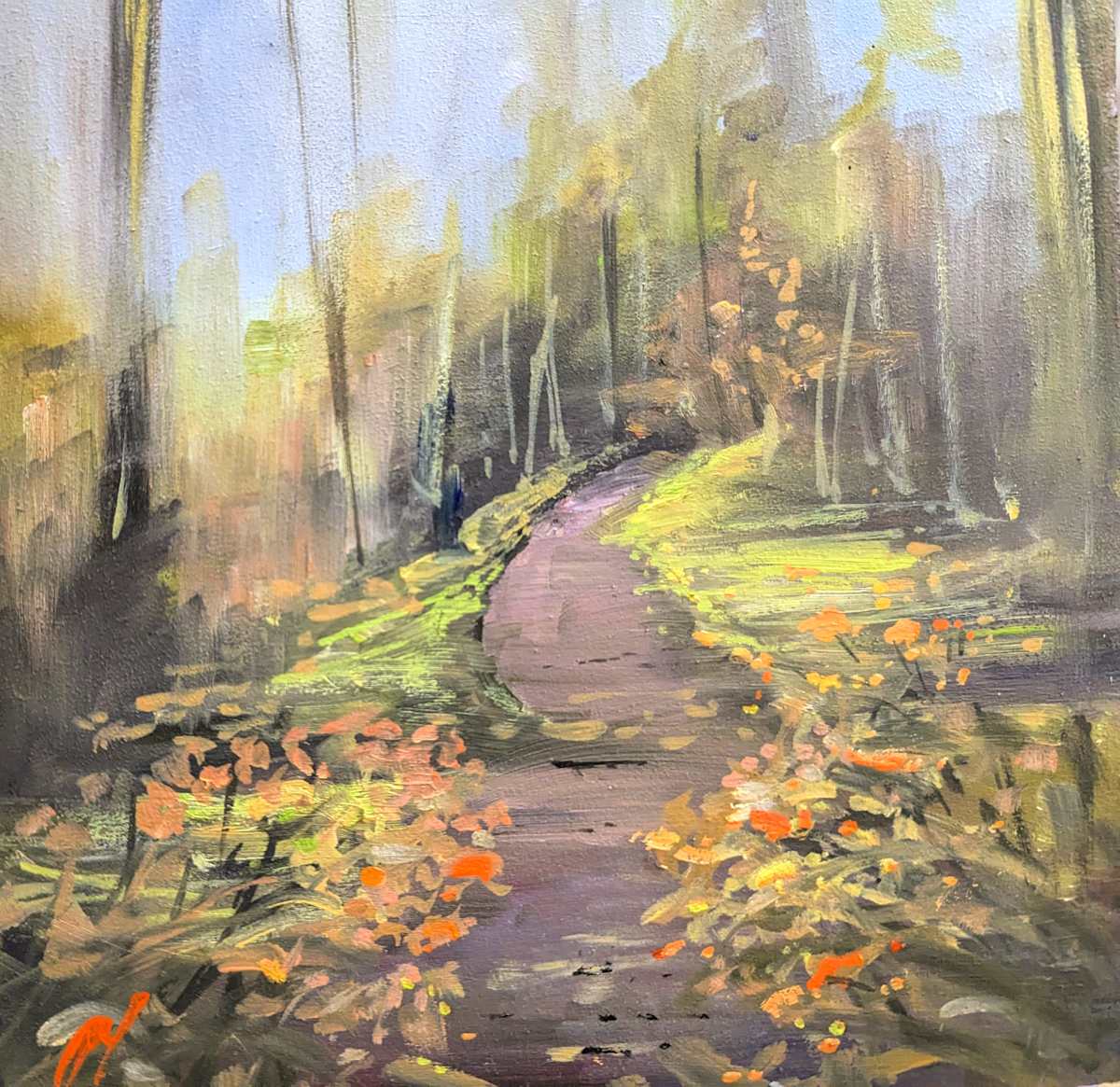 To the Hermitage Dunkeld by Allison Young 