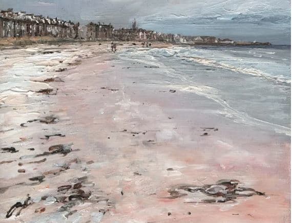 The East Beach North Berwick by Allison Young 