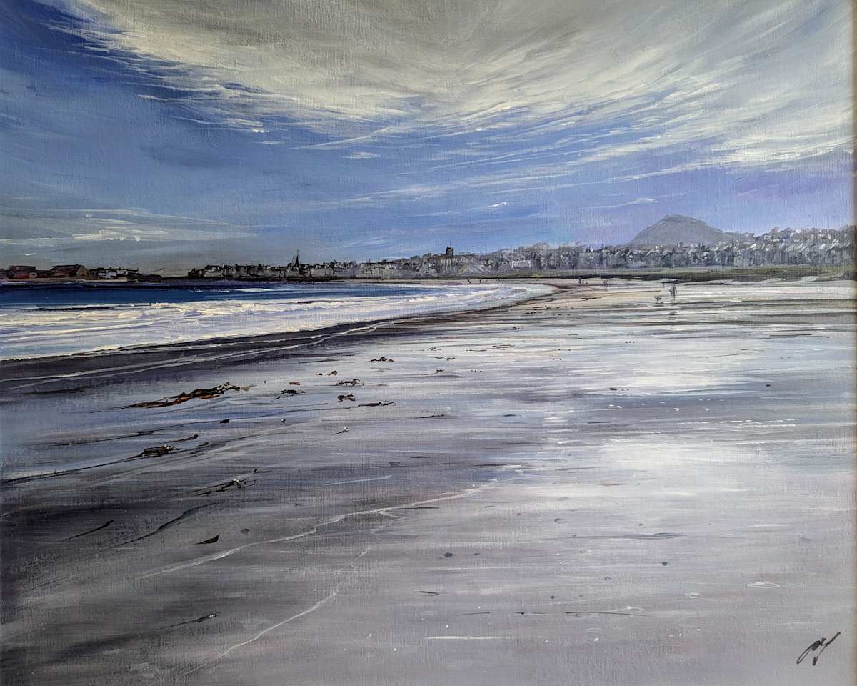 Evening Light North Berwick by Allison Young 