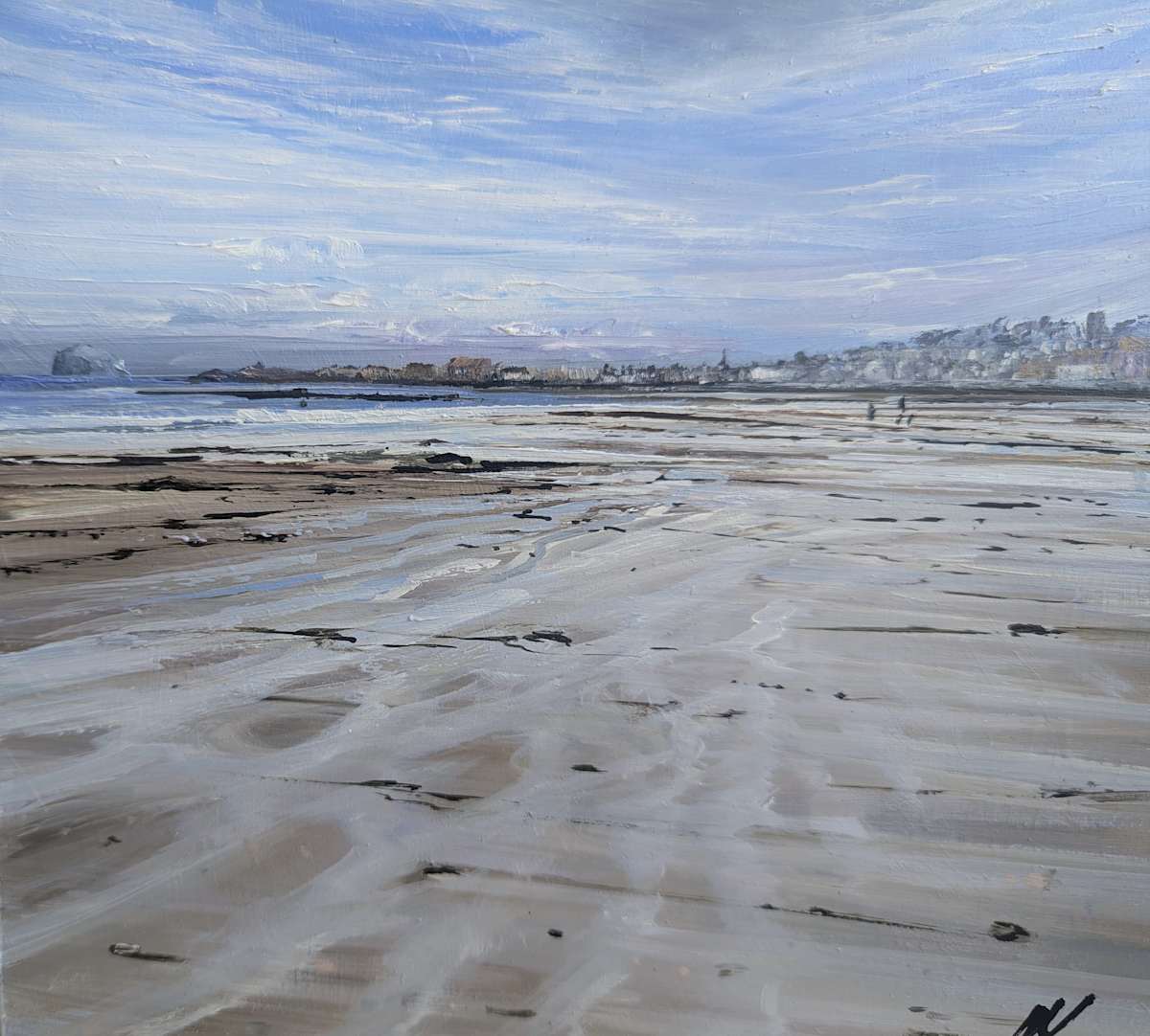 low Tide North Berwick by Allison Young, Image 10.