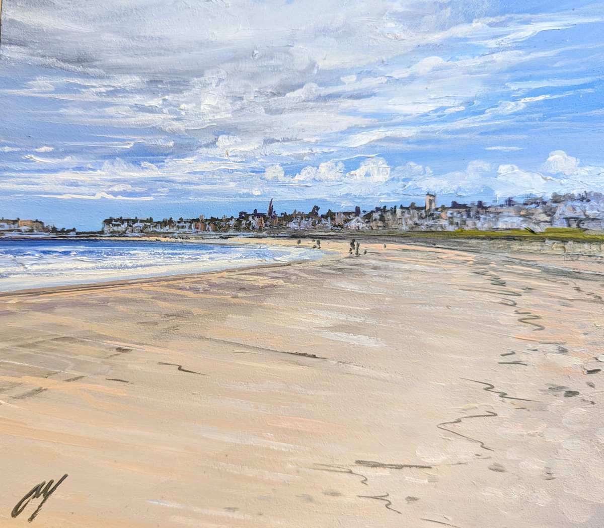 Passing Clouds North Berwick by Allison Young 