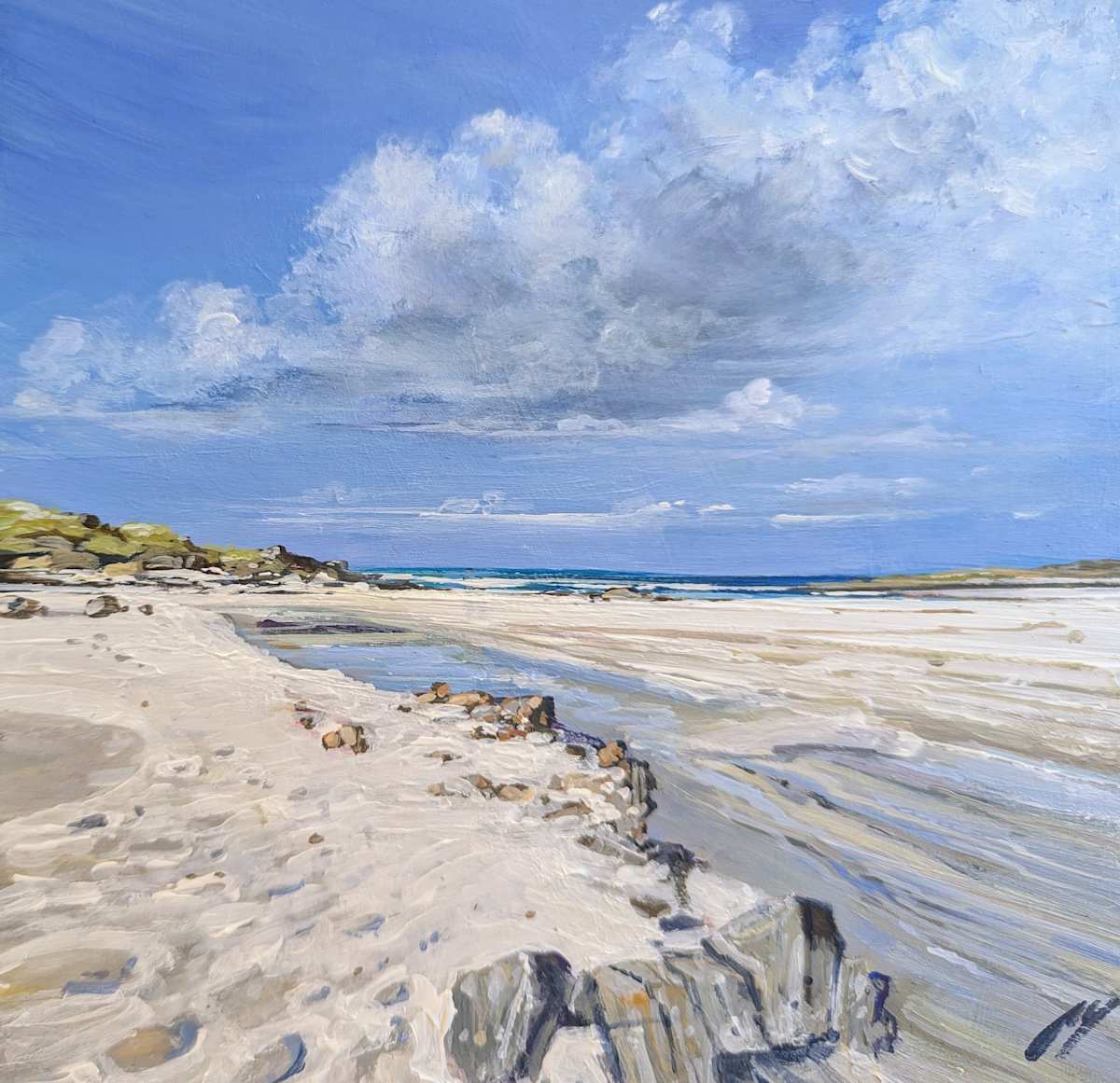Shoreline Rocks Caolas Tiree by Allison Young, Image 2.