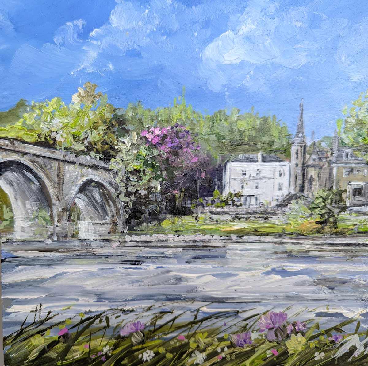 Across the Tay, Dunkeld by Allison Young, Image 1.