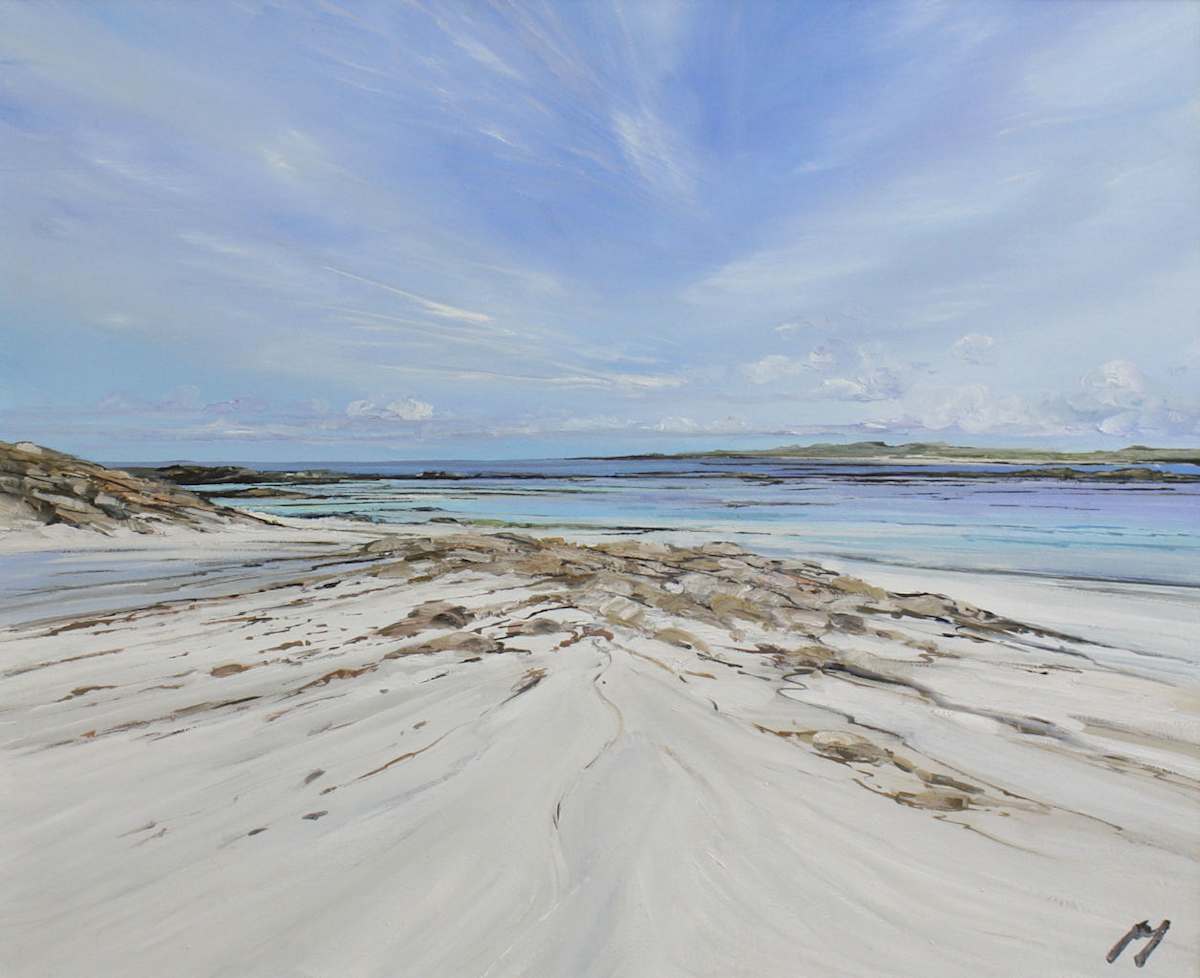 Summer Sky Caolas Tiree by Allison Young 