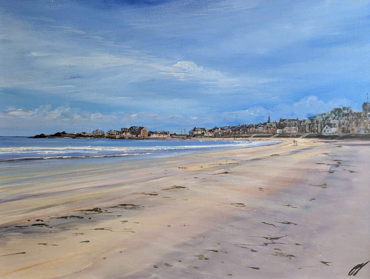 Summer Day North Berwick by Allison Young 