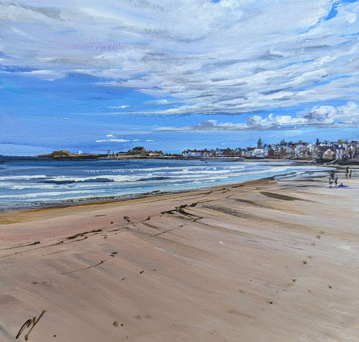 Summer Afternoon North Berwick by Allison Young, Image 4.