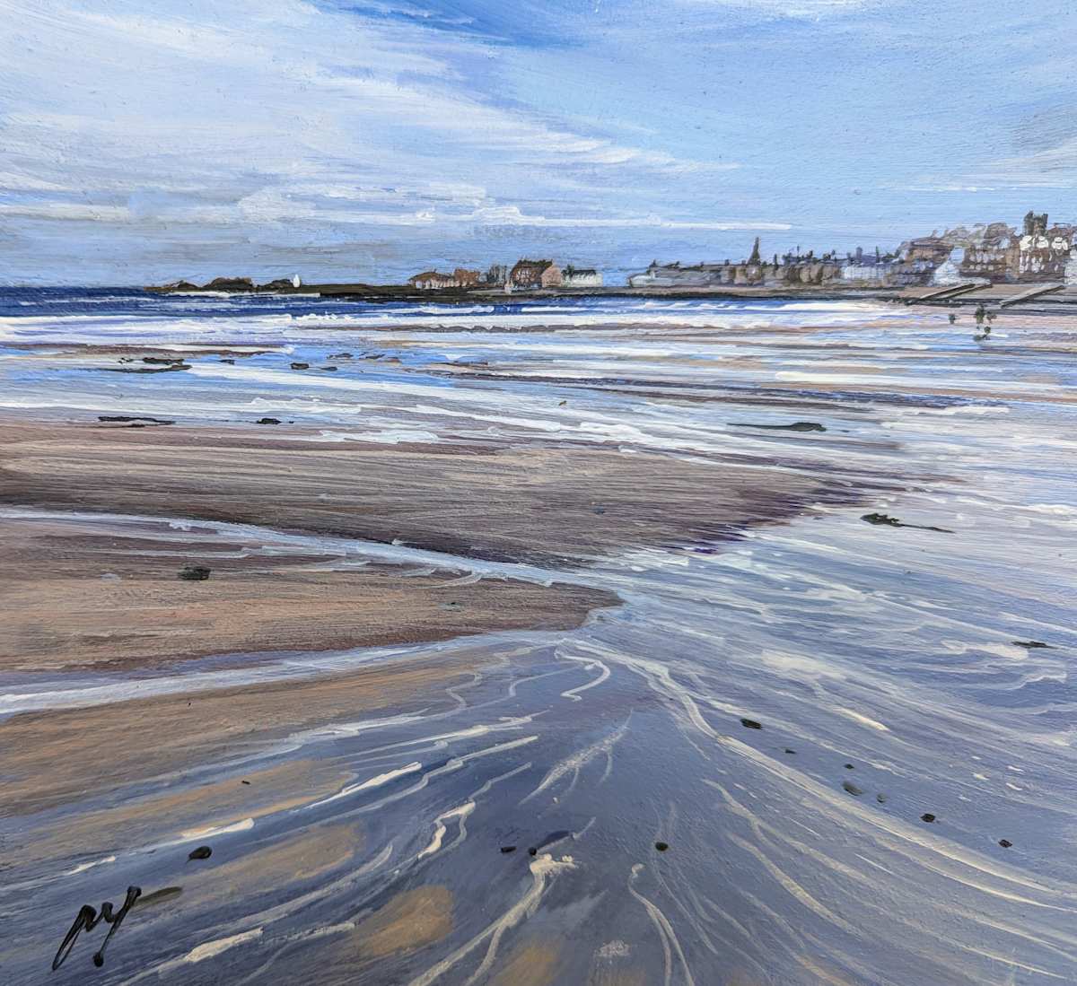 Three Together North Berwick by Allison Young 