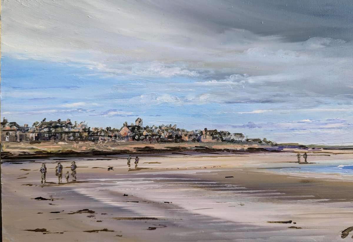 Summer evening light north berwick by Allison Young 