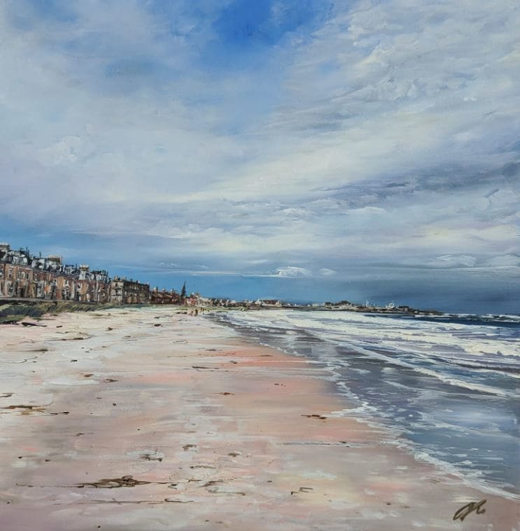 Morning Walk North Berwick by Allison Young 