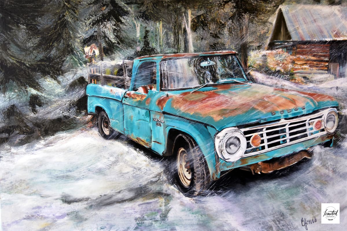 First Snow by Bobbe Jones  Image: Original