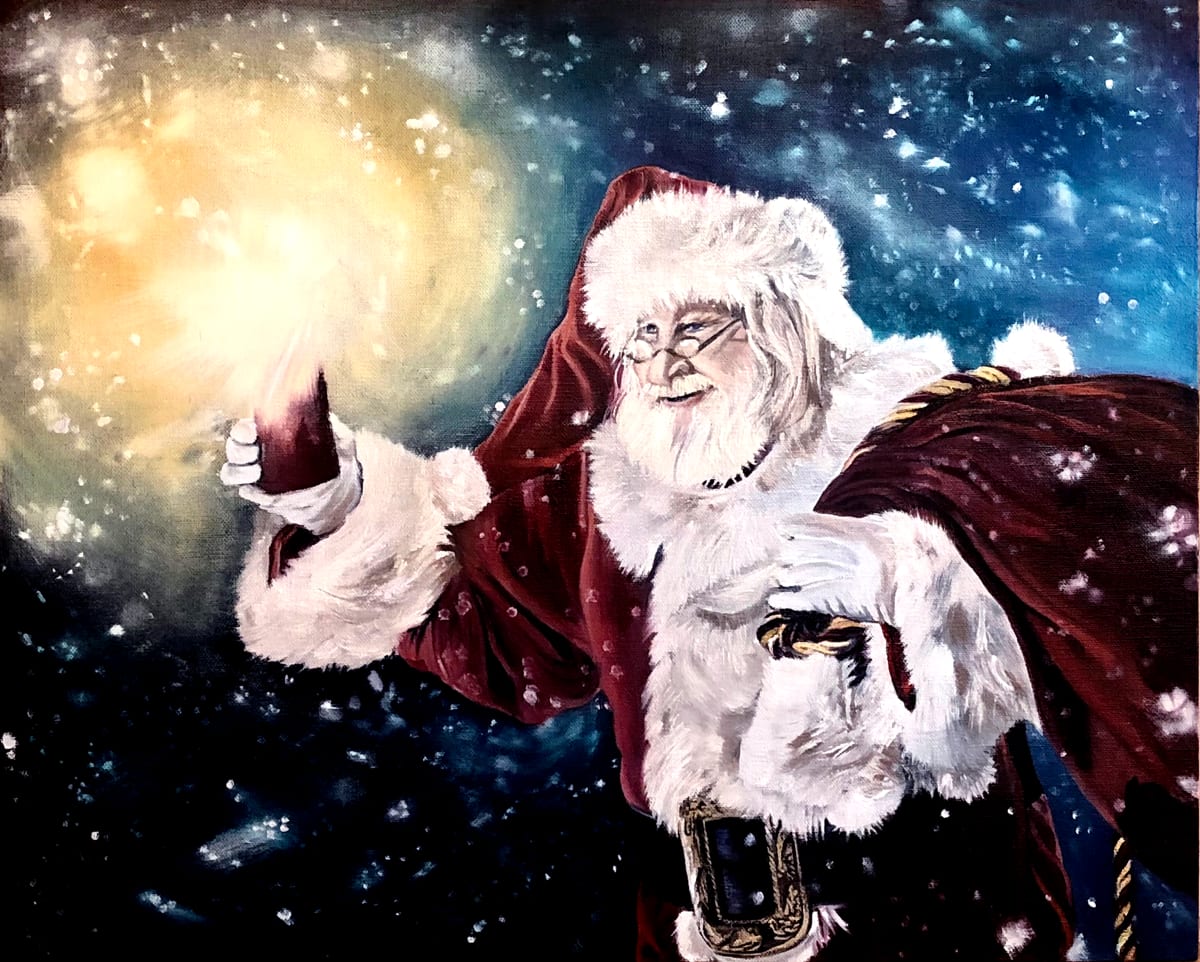 Santa's Light by Bobbe Jones  Image: Front