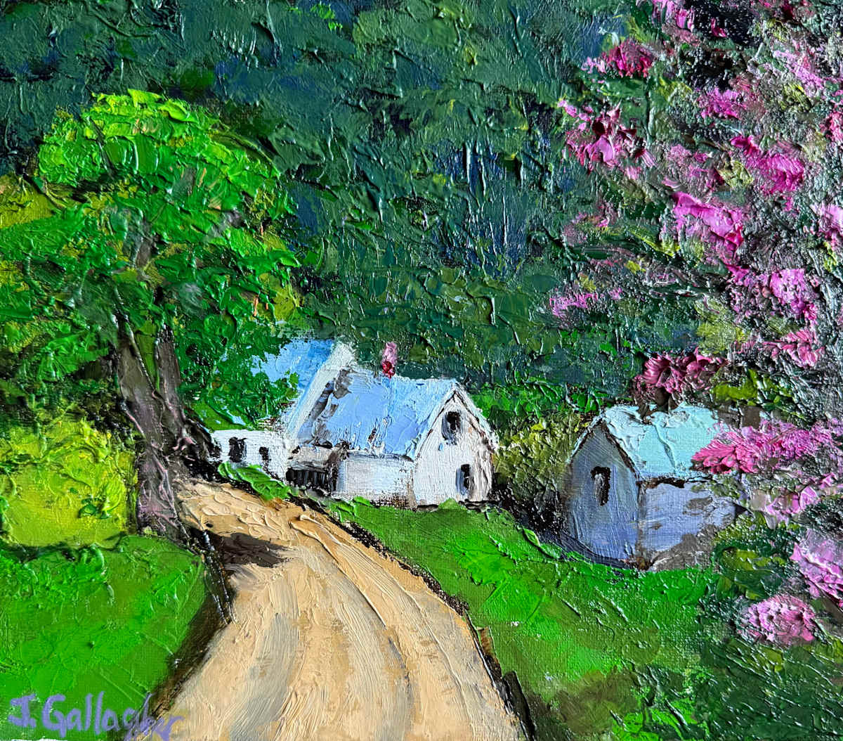 Vermont by Janet Gallagher  Image: A picture postcard view. 