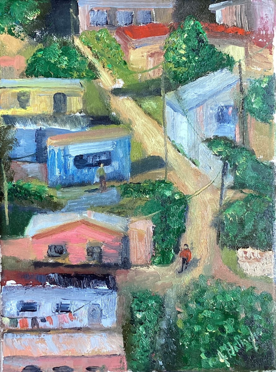 A Neighborhood by Janet Gallagher 