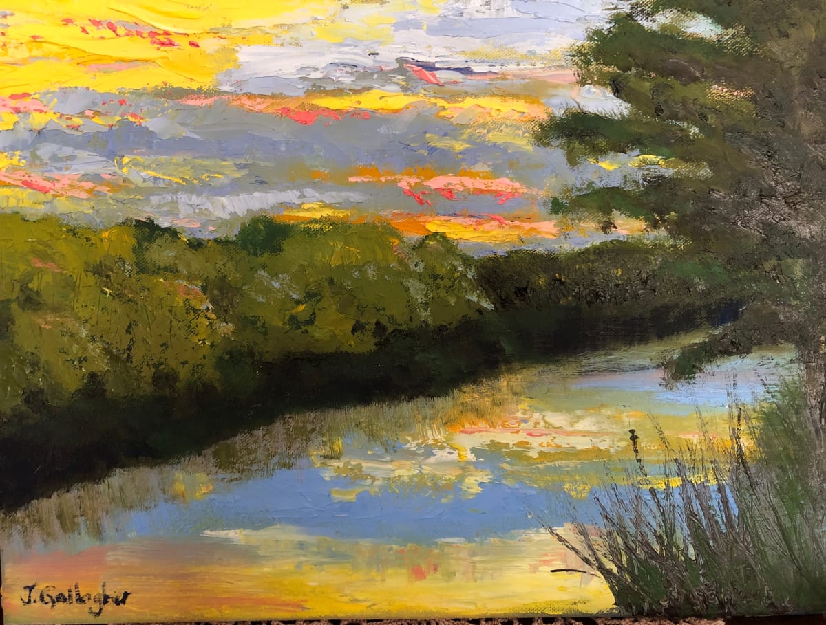 Along the River by Janet Gallagher 