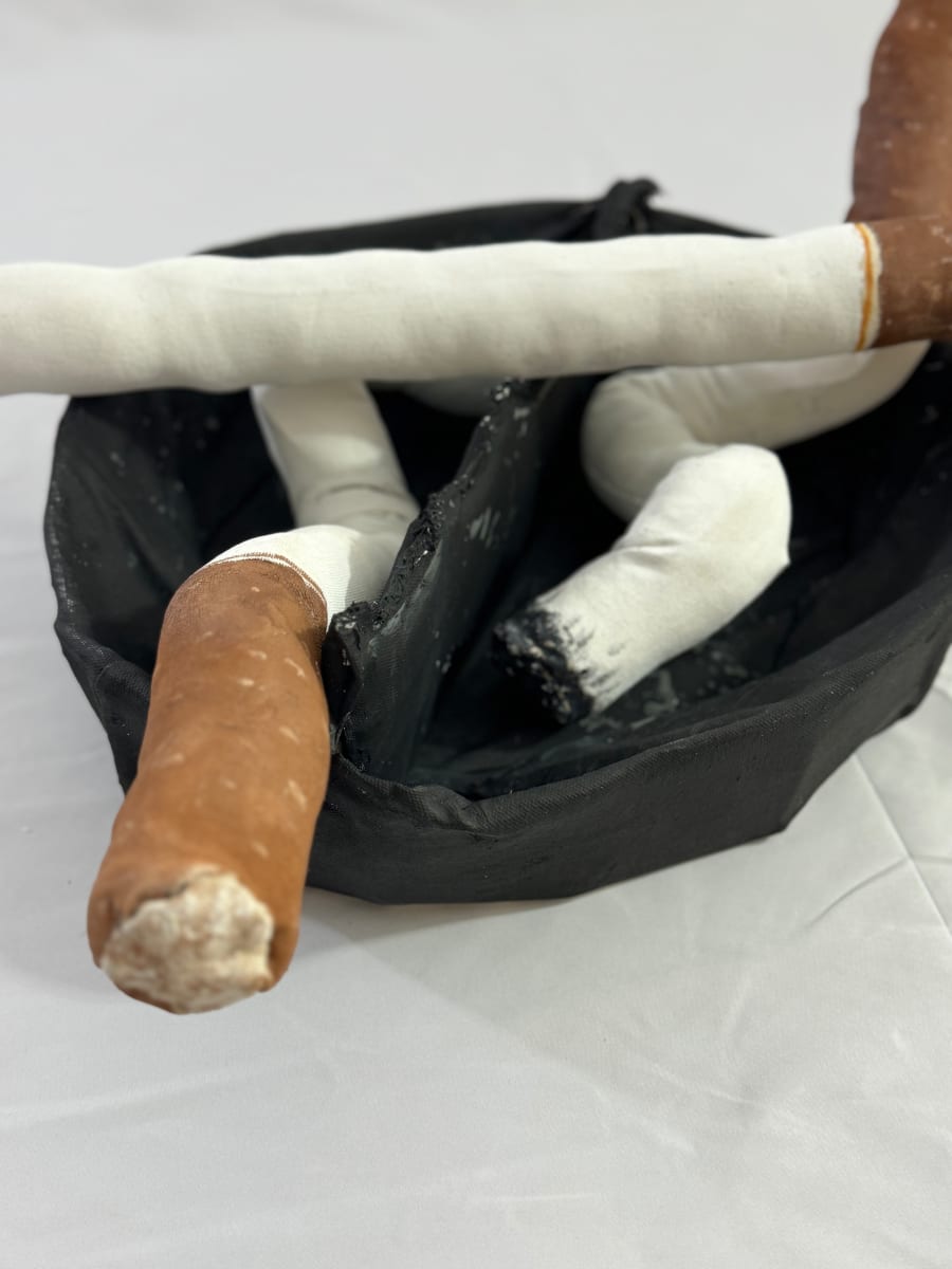 I'll Quit Smoking Tomorrow! (Fiber Art) by David Sierra  Image: I'll Quit Smoking Tomorrow! 6