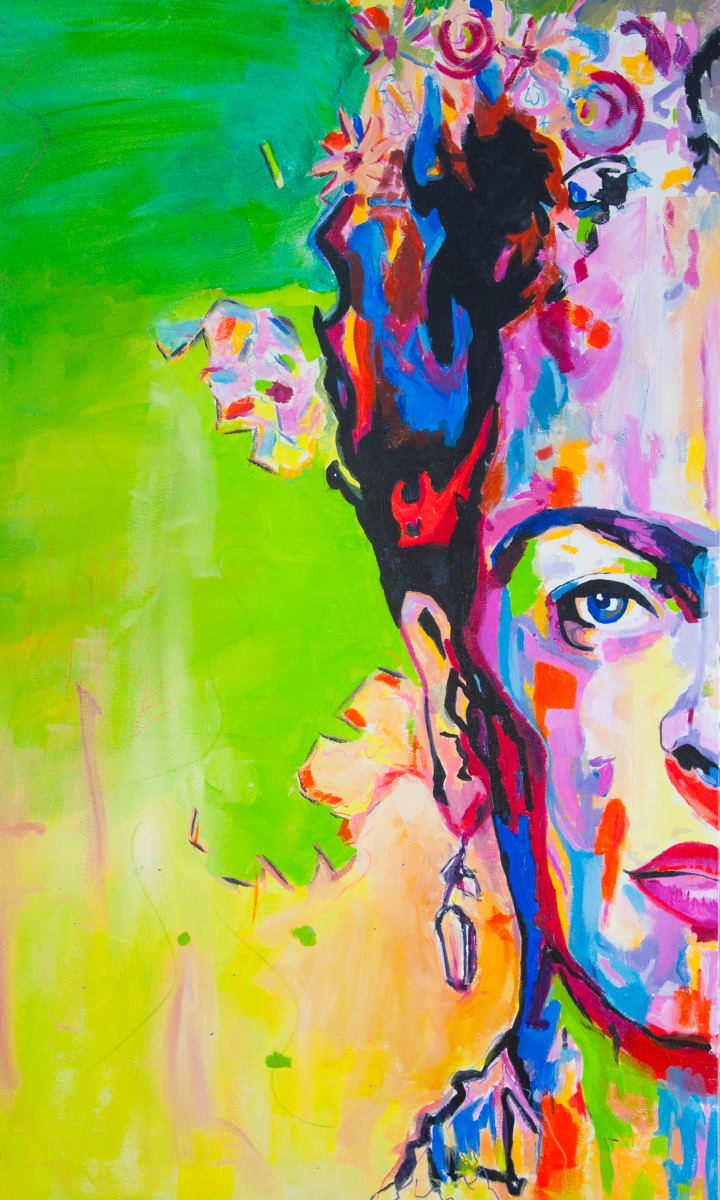 Frida by David Sierra  Image: Frida, 30" x 48", Oil on Canvas