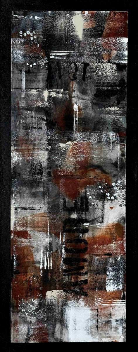 Love Language by Terri Sierra  Image: Love Language is a 16x40" original acrylic on canvas