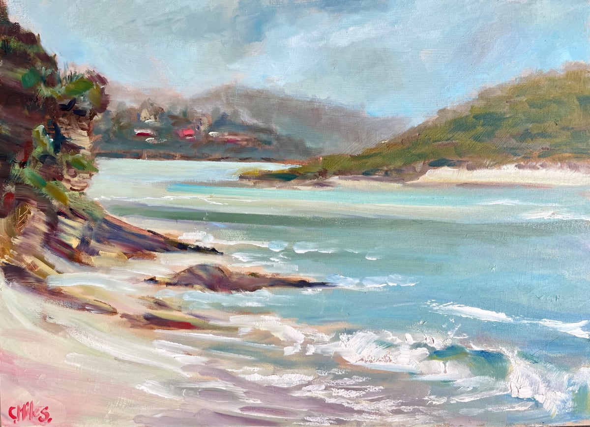 Stormy Waters At Ocean Beach by Catherine Miles 