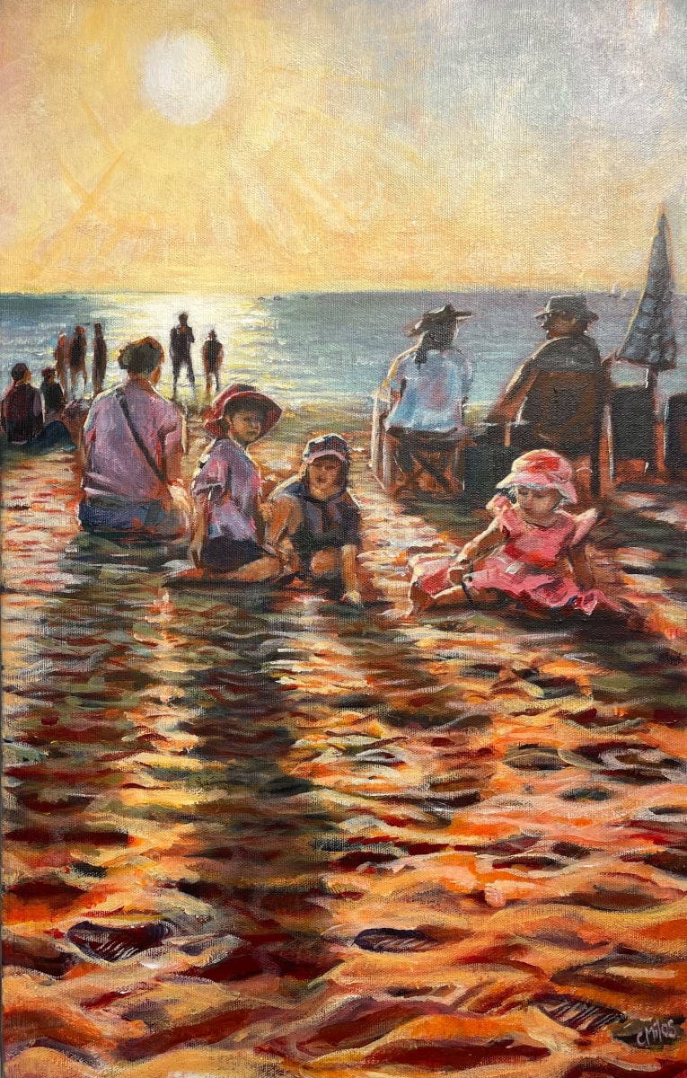 Mindil Beach Sunset by Catherine Miles 