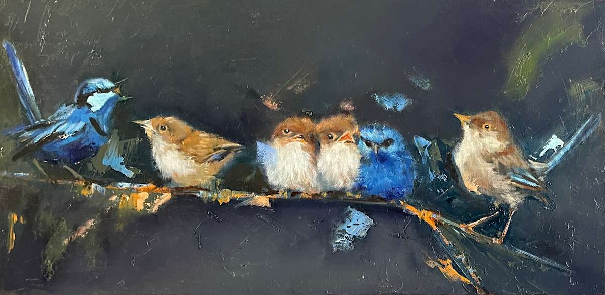The Wren Family by Catherine Miles, Image 1.