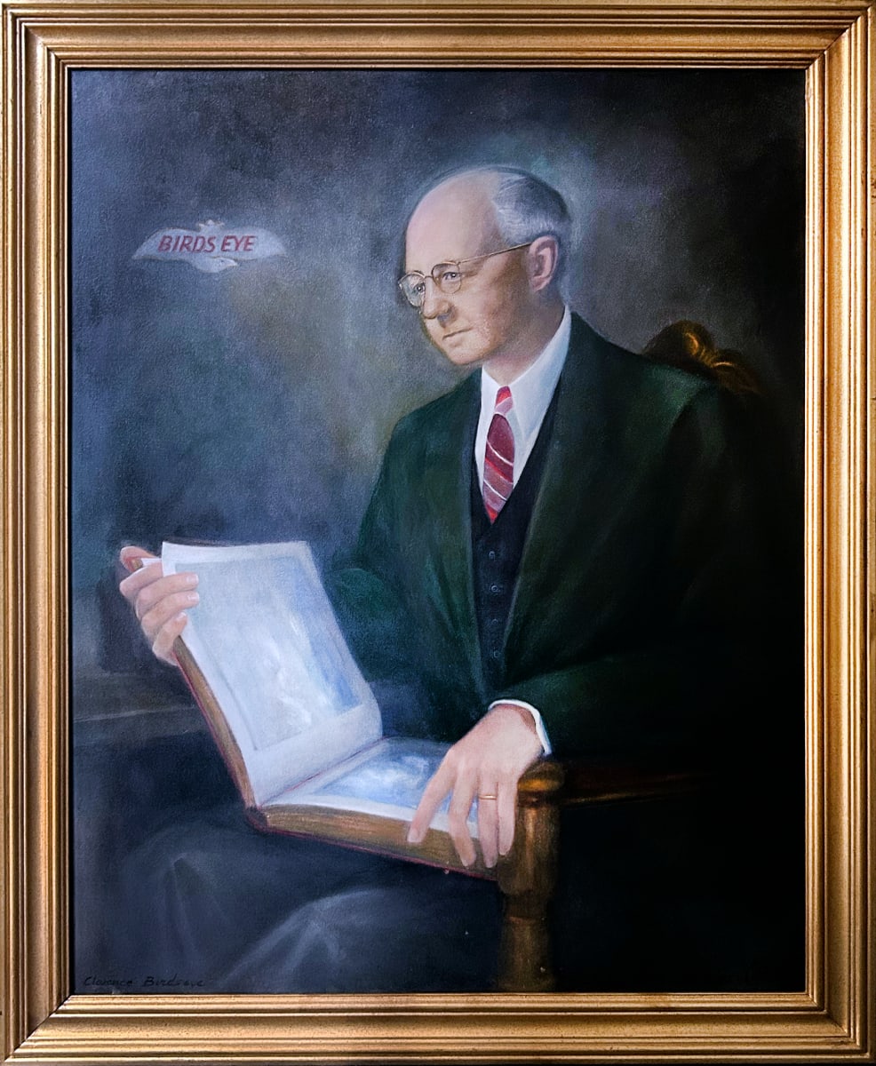 Portrait of Clarence Birdseye by Luisa F.V. Cleaves 