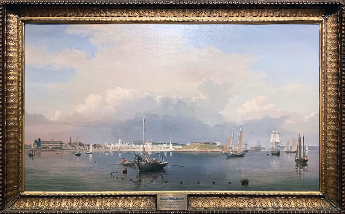 Gloucester Harbor by Fitz Henry Lane 