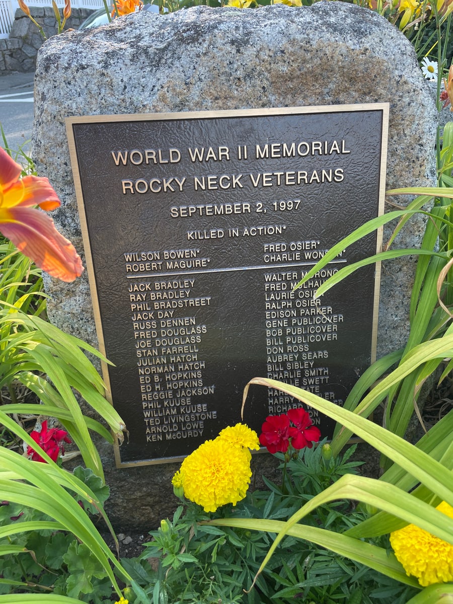 World War II Memorial, Rocky Neck by Unknown 