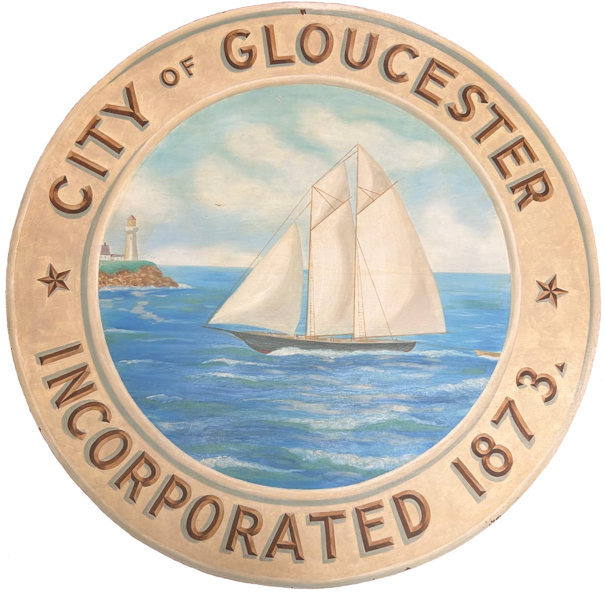 City Seal by Charles Allan Winter 