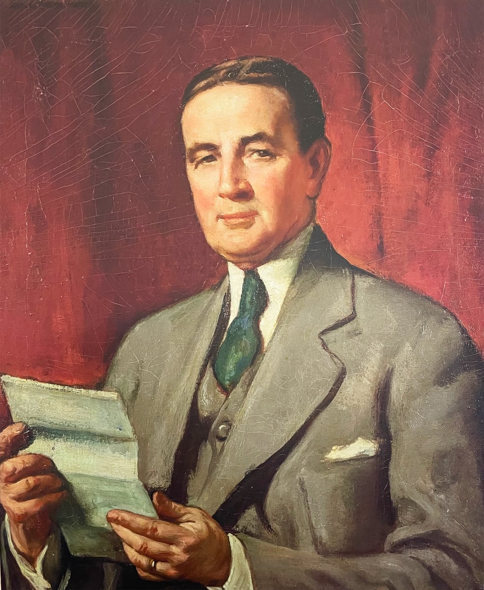 Mayor John E. Parker  by Charles Allan Winter 