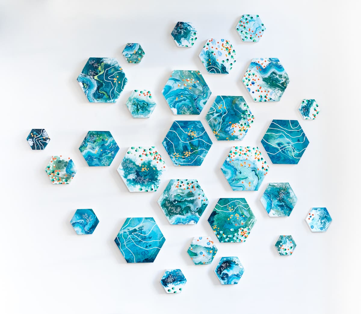 Overview (installation) by Heather Patterson 