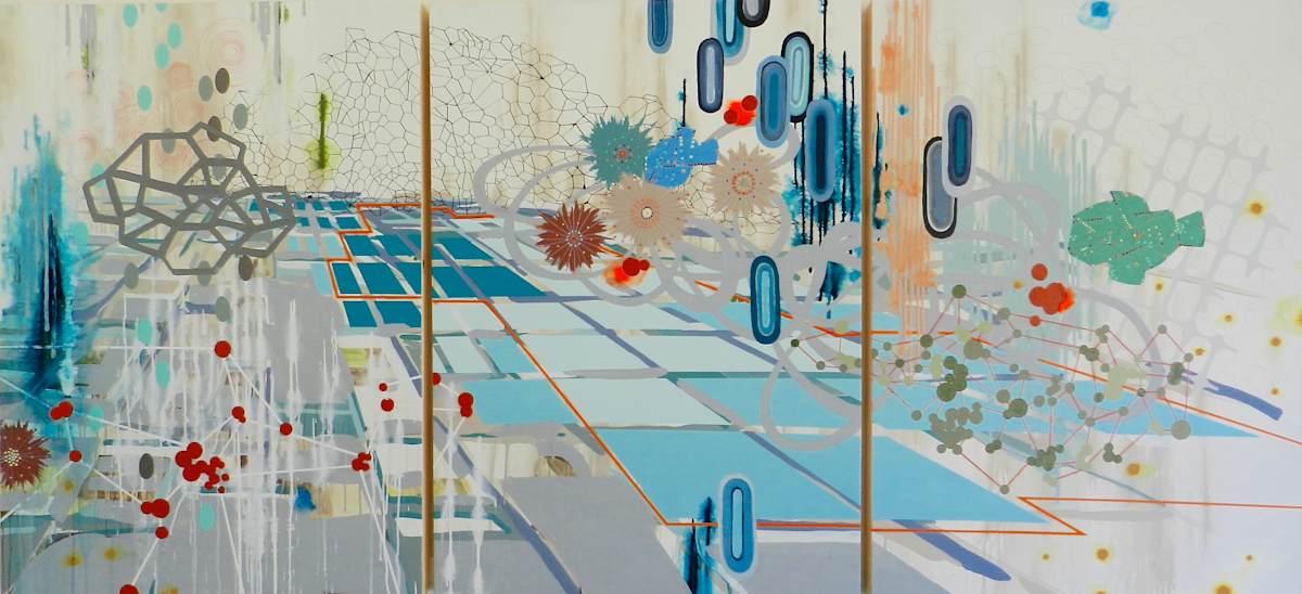 Subterranean (triptych) by Heather Patterson, Image 1.