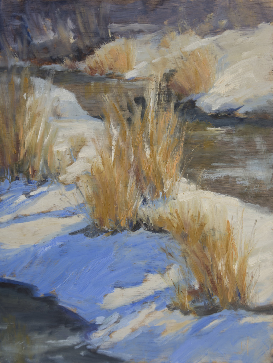 Winter Grasses by Jennifer Riefenberg 