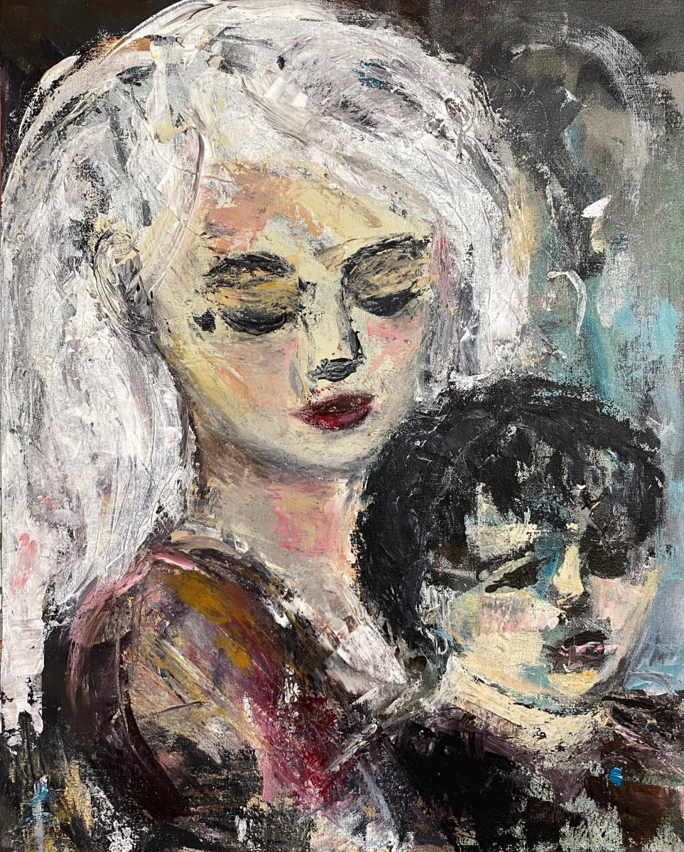 Fiorella and Child by Ania Lesela 