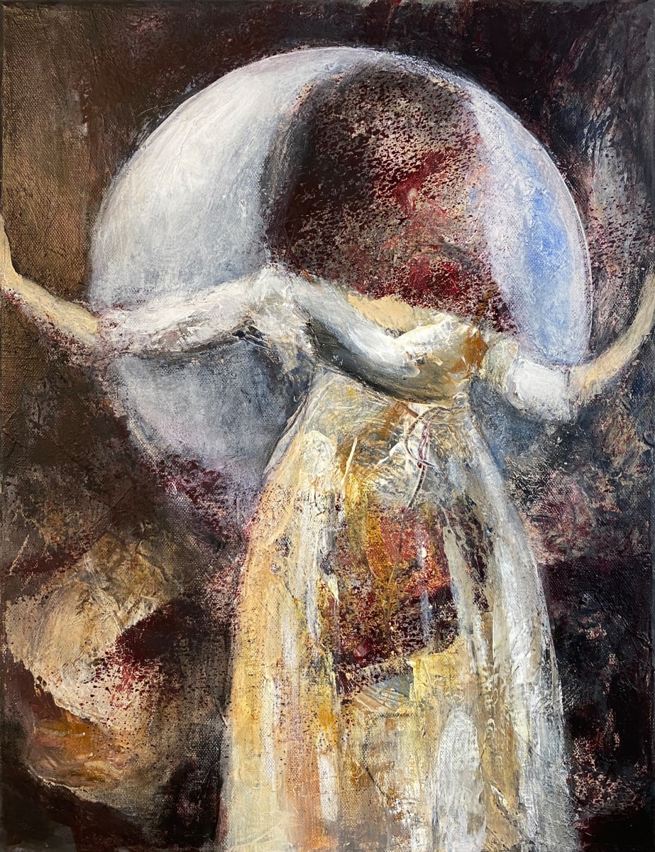 Moon Goddess by Ania Lesela  Image: To purchase with one click, visit https://lamorindaarts.org/product-category/wilder-online-gallery/