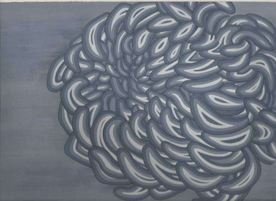 Black Gray Flower by Patricia A Kelley, Image 1.