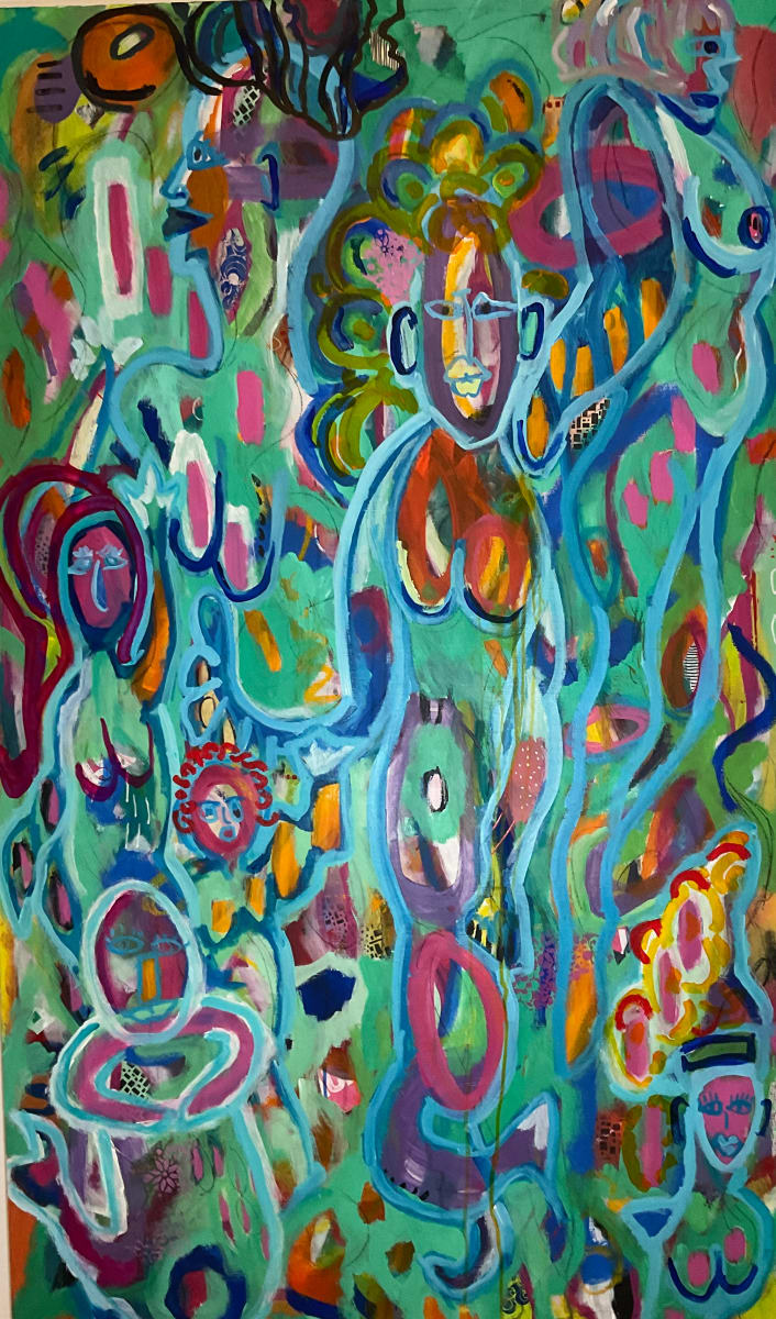 7 Nymphs by Katie Thompson - Art By Katie Thompson, Image 1.