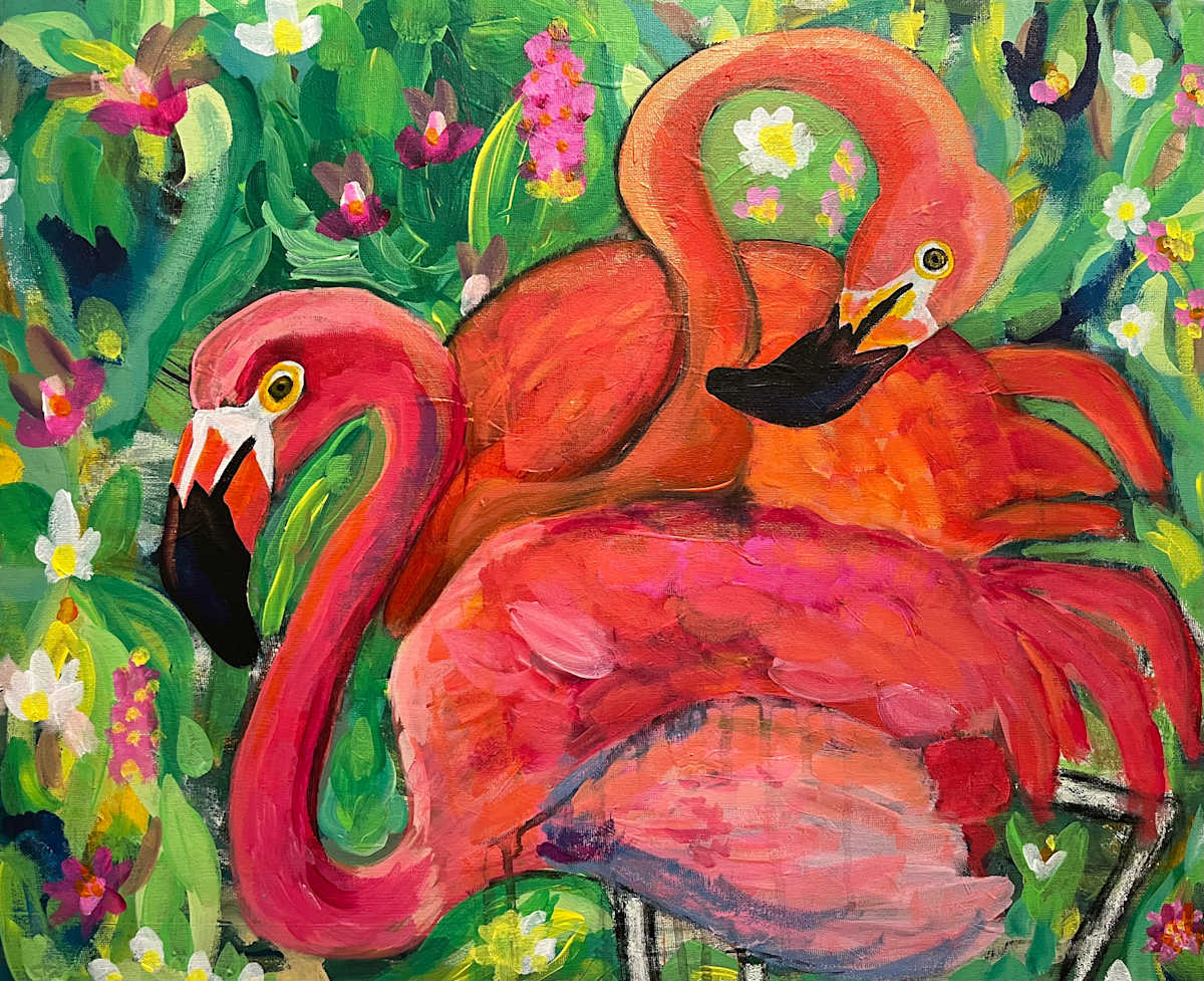 Fluorescent Magenta by Katie Thompson - Art By Katie Thompson, Image 1.