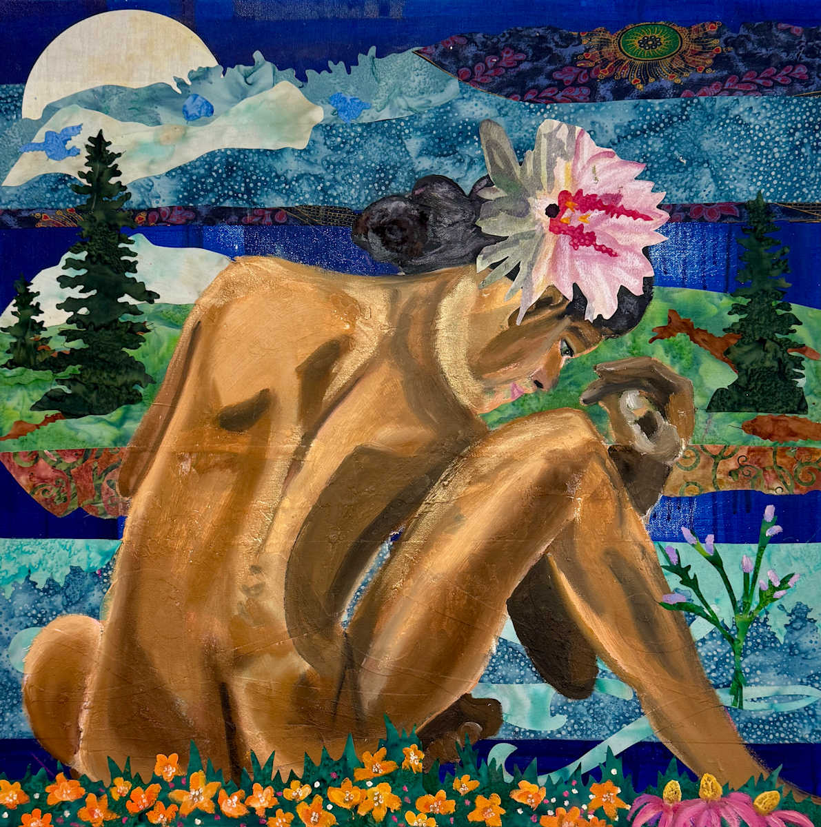 She Was Made Of Riverlight by Katie Thompson 