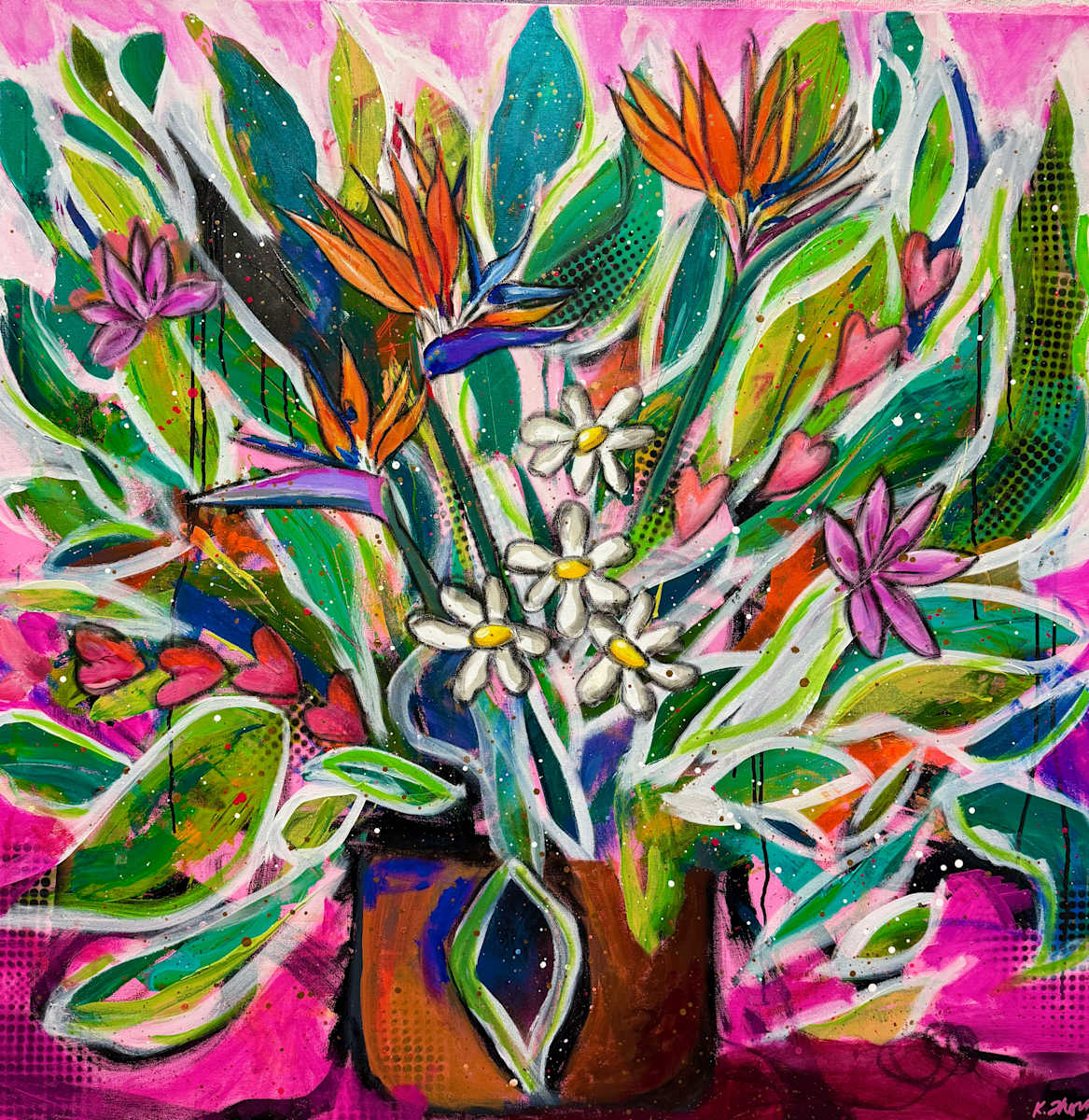 Too Wild For A Windowsill by Katie Thompson - Art By Katie Thompson, Image 2.