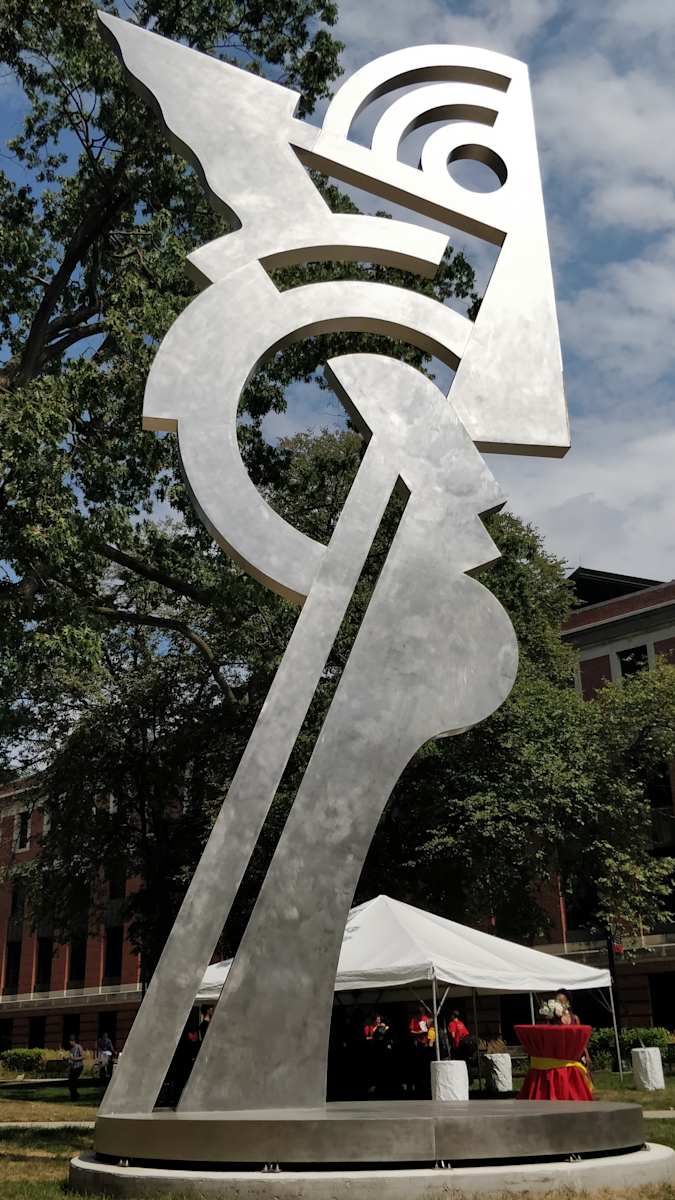 Modern Head (OSU - Academic Core North) by Roy Lichtenstein 