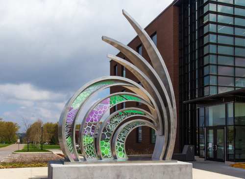 Becoming (OSU Wooster OARDC - Thorne Hall) by Virginia Kistler 