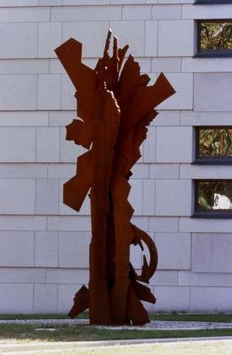 Gnomon (OSU - Law Building) by Albert Paley 
