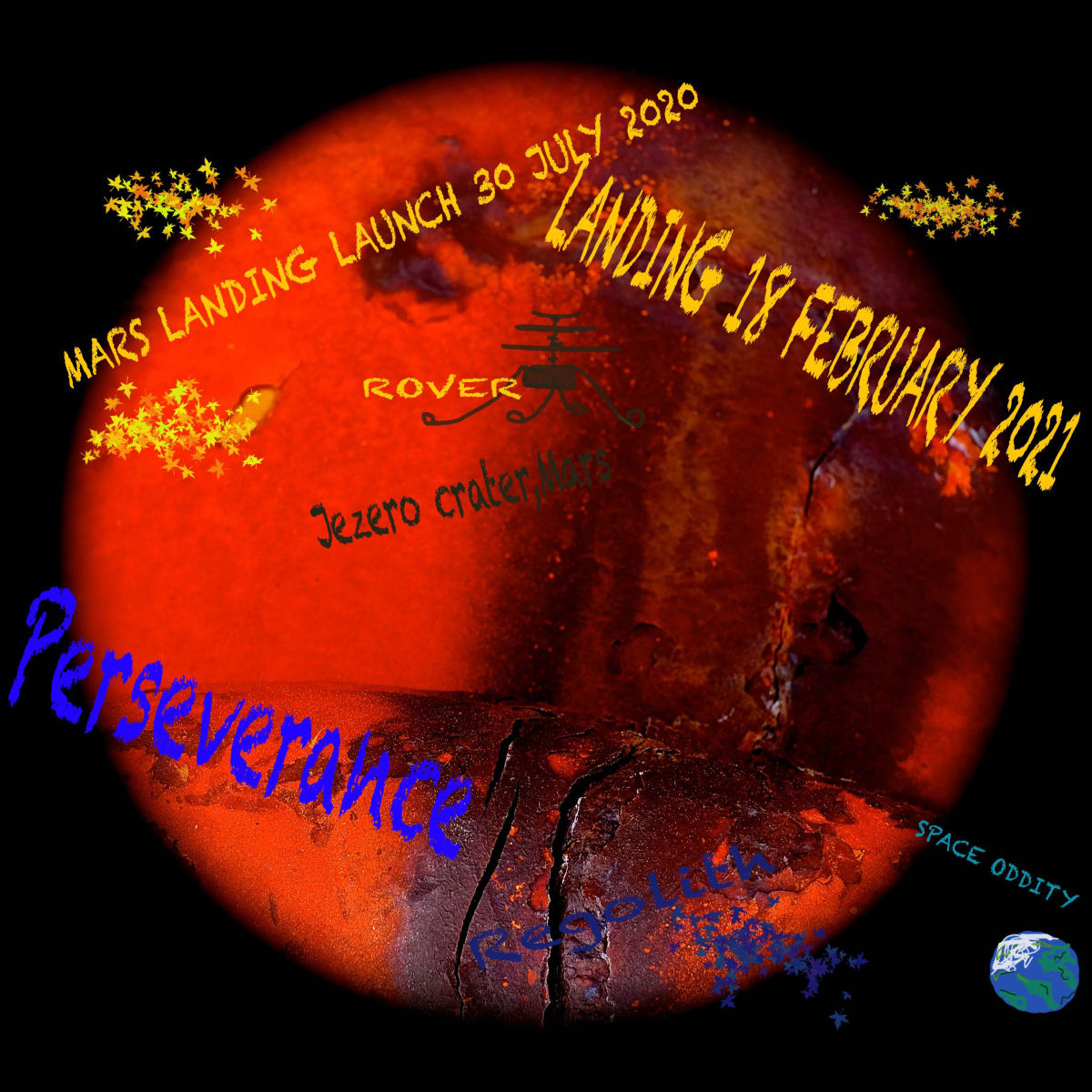 Bowie's Dream by Sandie Smith 