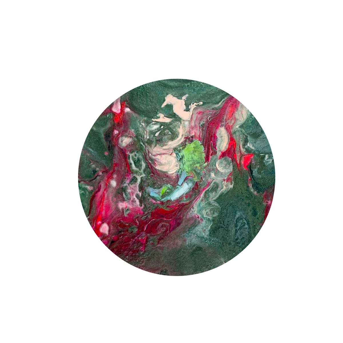 RUBY FUCHSITE FUSHION by Joanna Wilson  Image: “ My heart beats with passion, peace, and harmony.”