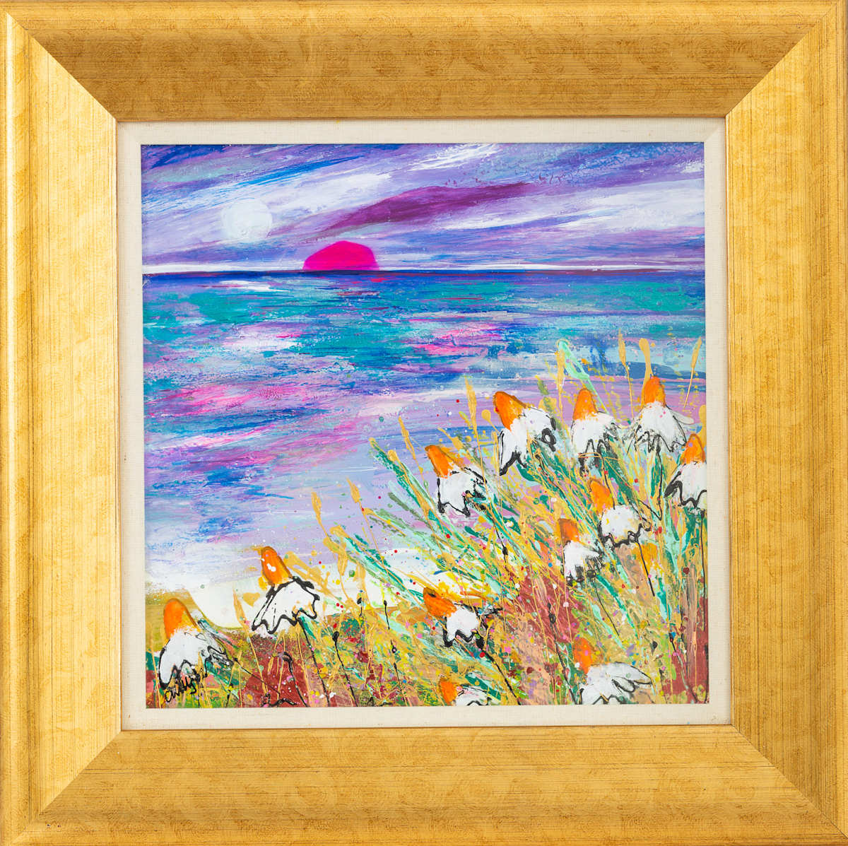 Silvery Moon by Claire Wills 