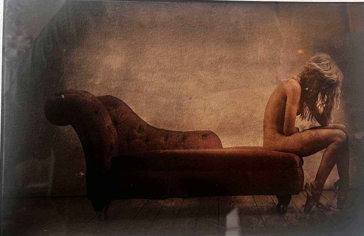 Resting Ballerina by Dave Hunt 